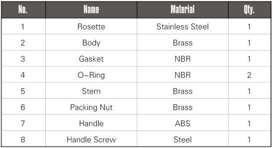 AG601 BRASS ANGLE VALVE, MXM, MULTI TURN 1