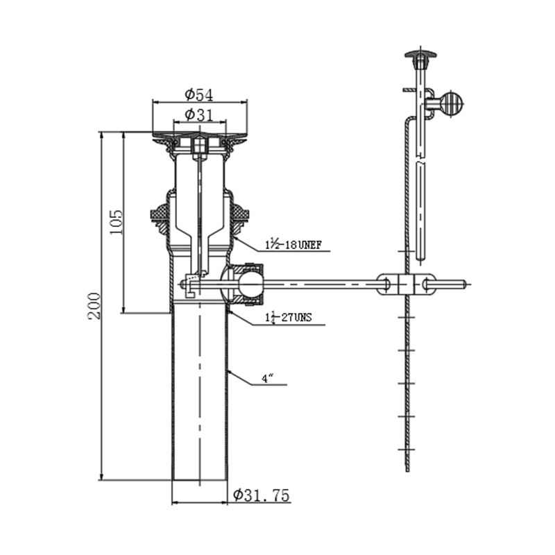 BD201-D American Universal Lift Bathroom igwe anaghị agba nchara 1