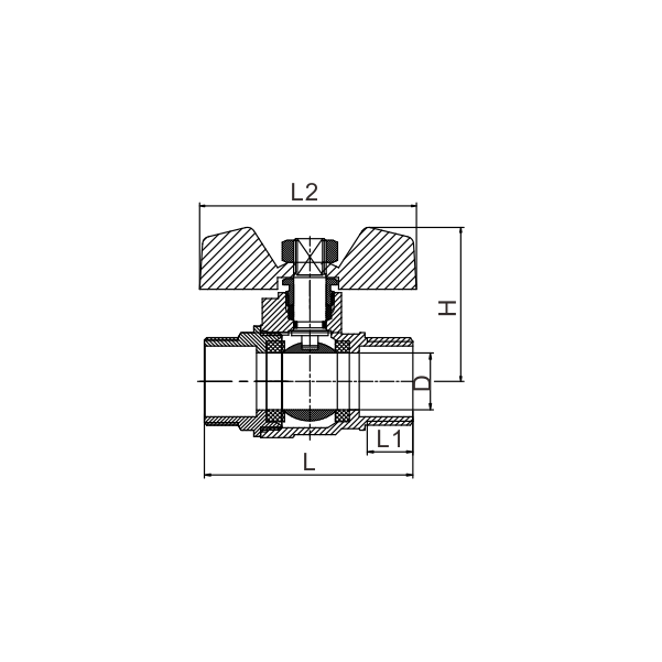 BV518-D VALVE BOLA VARAHINA LEHILAHY X LEHILAHY PN30