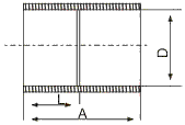 کوپلینگ مسی CP101-D با STOP CXC