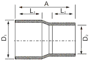 CP103-D TEMBAGA FITTING REDUCER FTG XC