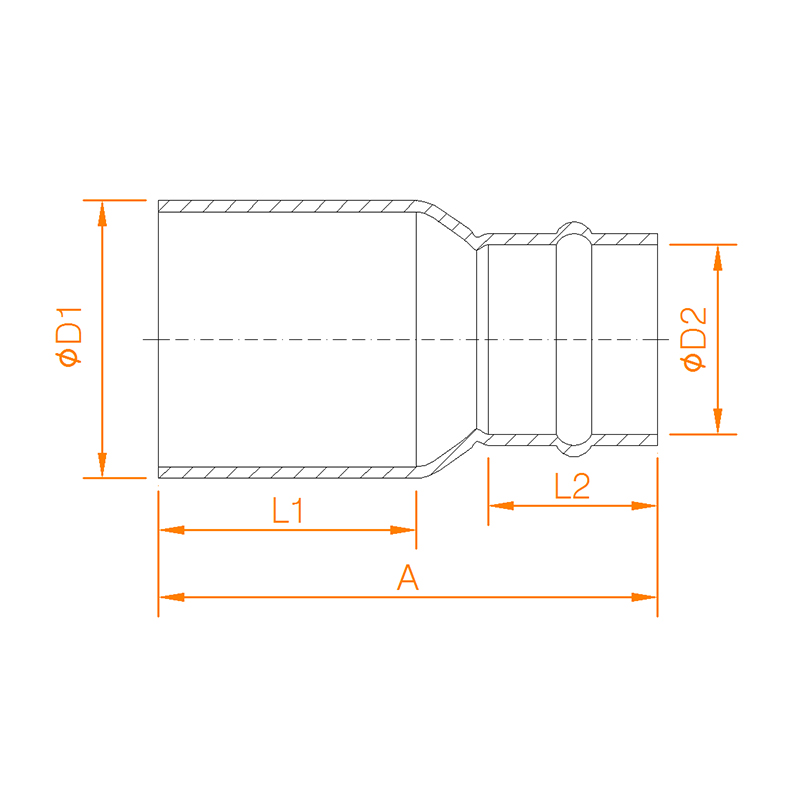 CP503-D Mhangura Solder RING FITTING REDUCER