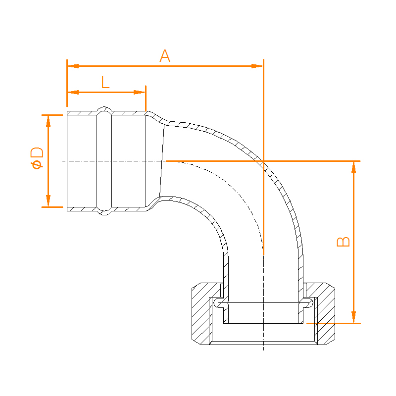 CP513-D ANEL DE SOLDA DE COBRE BENT TAP CONECTOR