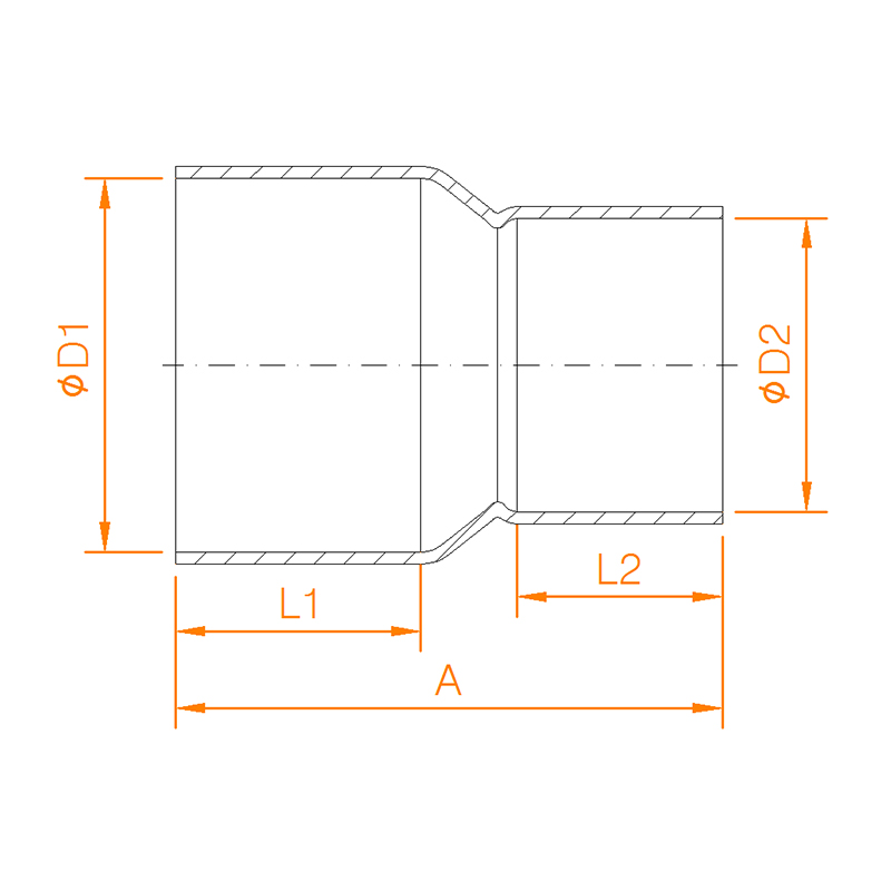 CP602 COPPER END FEDED REDUCING COUPLING 1