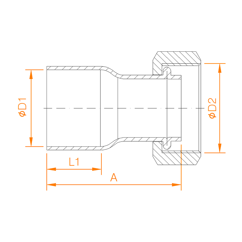 CP614 COPPER END FEED STRAIGHT TAP CONNECTOR 1