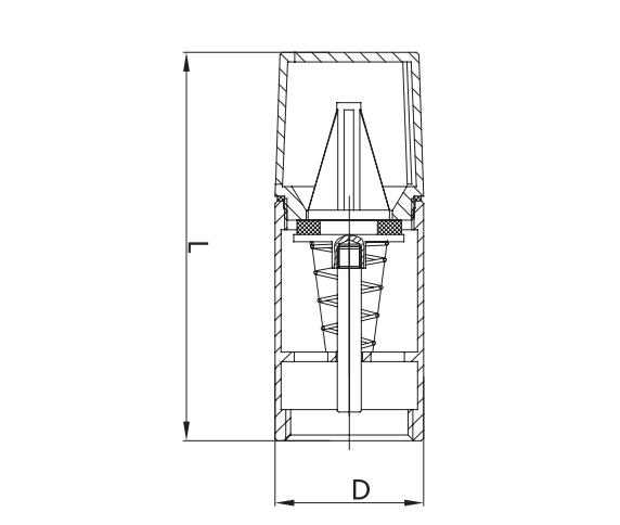 CV104-D VALVE FOOT BRASS MISY FILTER BRASS