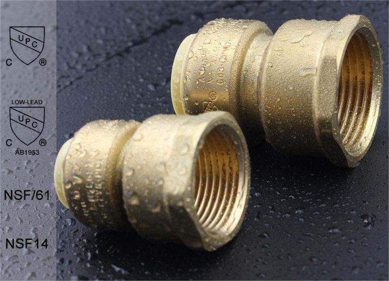 PPF003-2 BRASS FIT FEMALE COUPLING