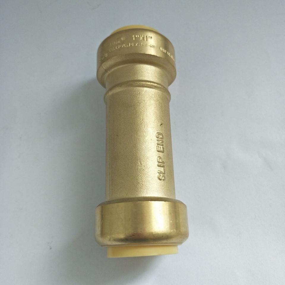 PPF005-1 BRASS PUSH FIT SIP COUPING