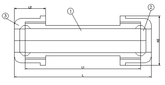 PVC601-D ПВХ компрессиялық муфта