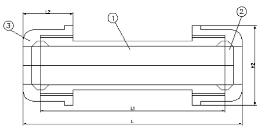 PVC601-D PVC COMPRESSION COUPLING